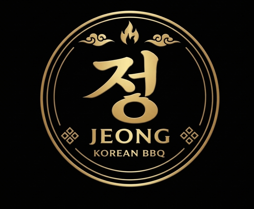 JEONG K-BBQ & Makchang Logo
